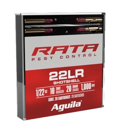 AGUILA 22LR RATA SHOT #10 20RD - 556 Black Friday Promotion